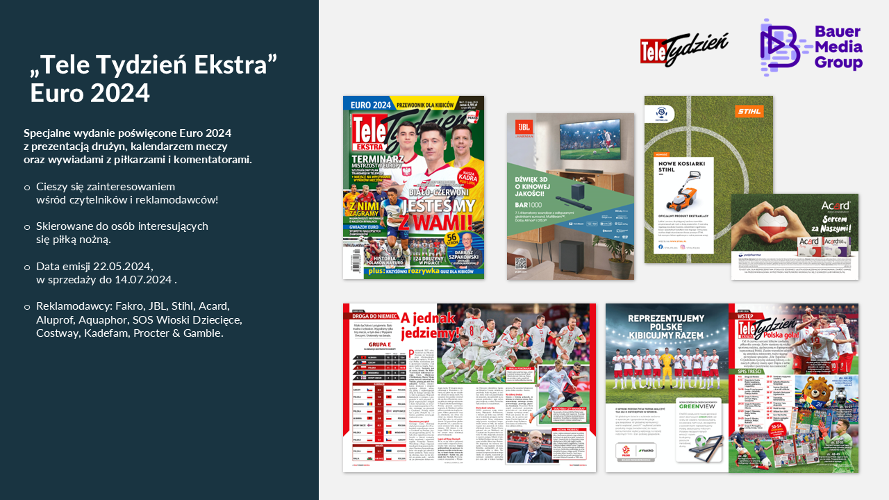 tele tydzień reklama prasowa euro 2024