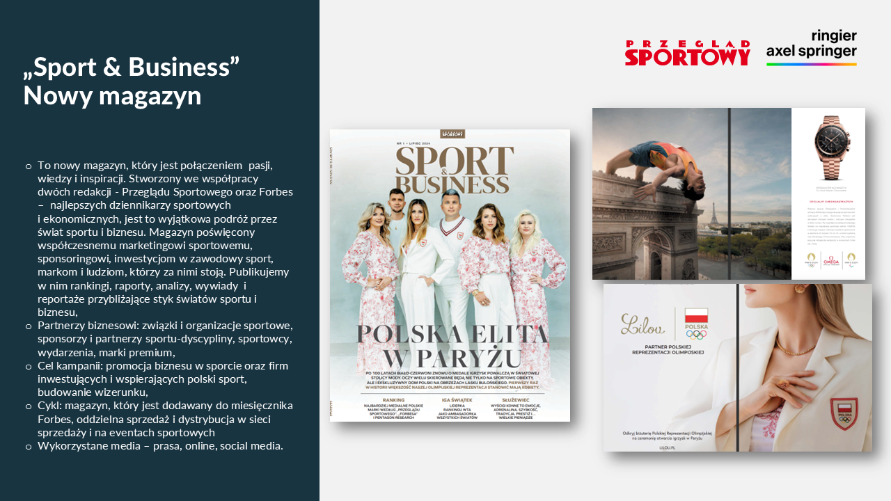 sport&business nowy magazyn w Polsce